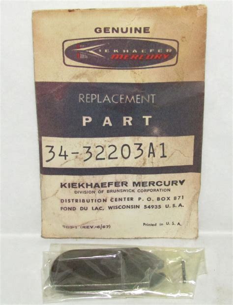 New Kiekhaefer Mercury Marine Boat Reed Kit Part No 34 32203a1 Ebay