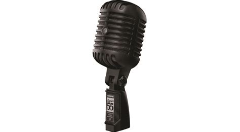 Shure Reveals Limited Edition Pitch Black Super 55 ‘elvis Microphone