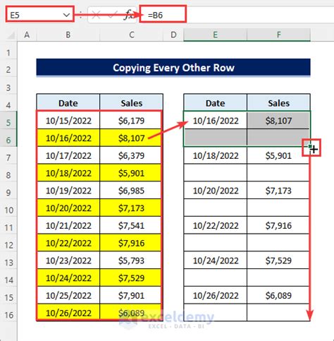 How To Copy Every Nth Row In Excel Easy Methods