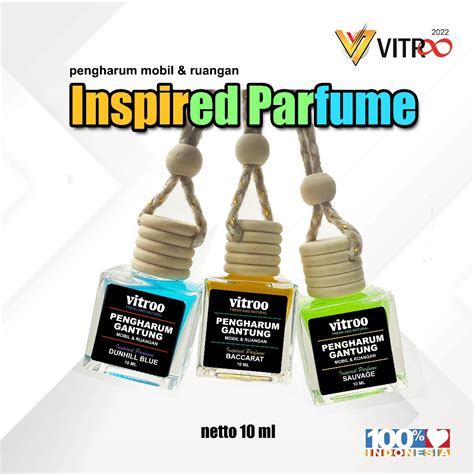 Jual Vitroo Pewangi Parfum Mobil Dan Ruangan New Inspired Parfume