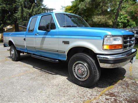 Only 65kmiles Ford F 250 Heavy Duty Gvwr 8800 4x4 Supercab Xlt Longbed Classic Ford F 250