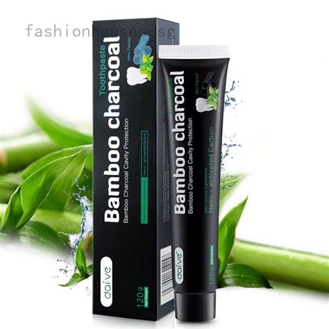 G Black Bamboo Charcoal Teeth Whitening Toothpaste Whitener Tooth