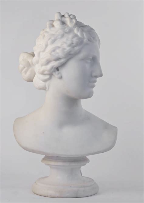 19thc Italian School Carved Marble Bust Of The Goddess Aphrodite Collection Wolfs Fine