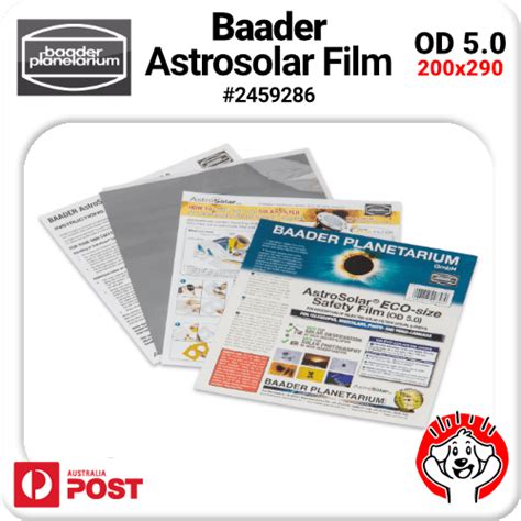 baader astrosolar safety film  xmm