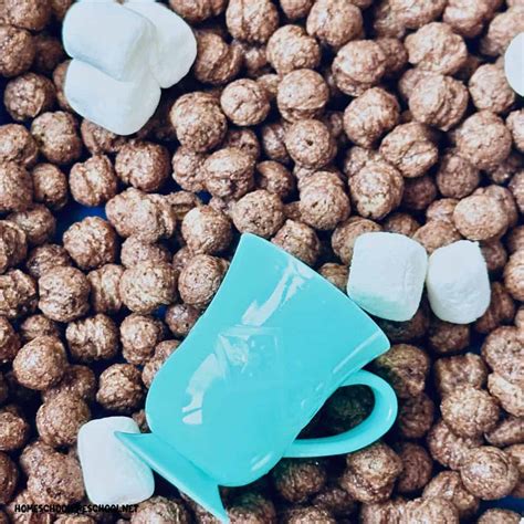 Hot Chocolate Sensory Bin Cozy Winter Fun For Preschoolers
