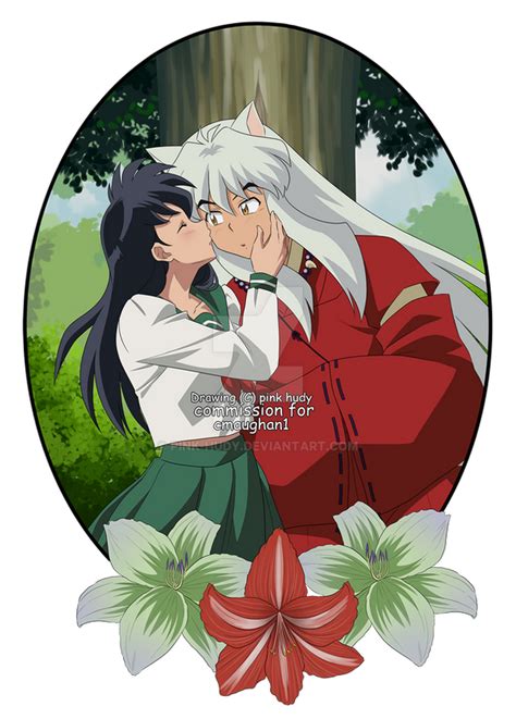 Commission Inuyasha And Kagome By Pink Hudy On Deviantart