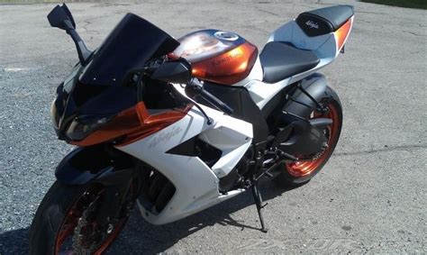 kawasaki zx-10r gen3 with custom paint job | Street bikes, Kawasaki ...