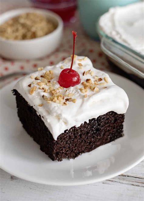 Chocolate Sundae Cake - Southern Plate