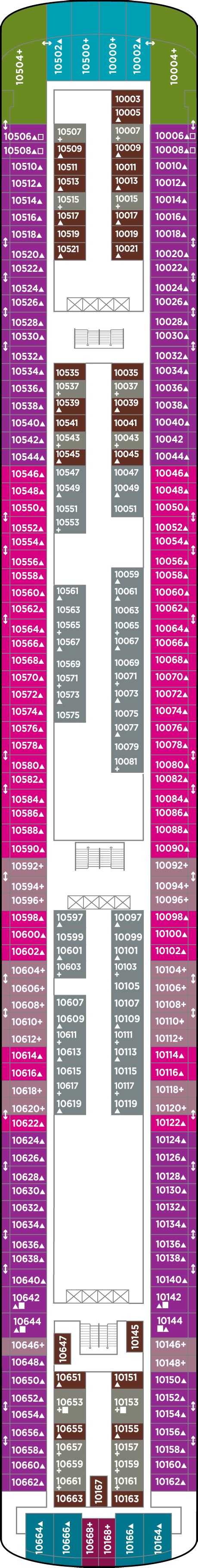 Norwegian Jewel Deck Plans | CruiseInd