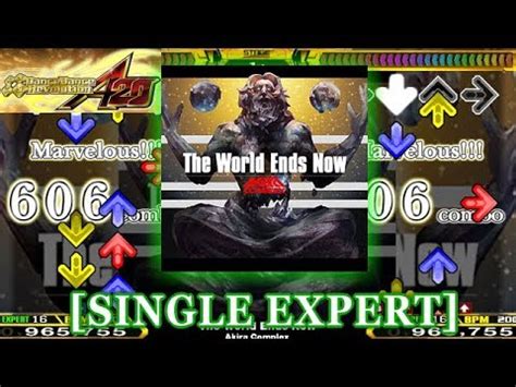 Ddr A The World Ends Now Single Expert Youtube