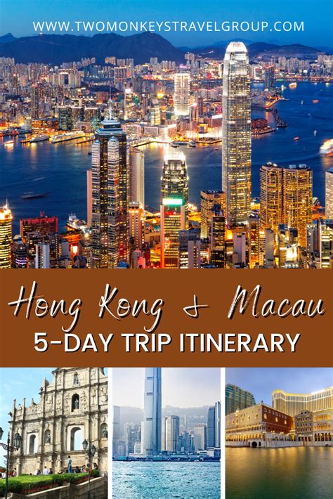 Hong Kong And Macau 5 Day Trip DIY Travel Guide