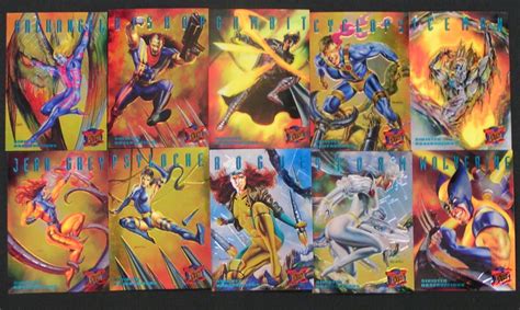 Fleer Ultra X Men Sinister Observations Full Set Chromium