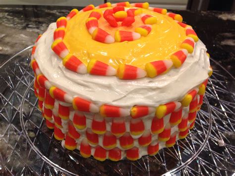 Candy Corn Dream Cake