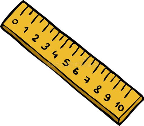 Yellow Ruler Clipart