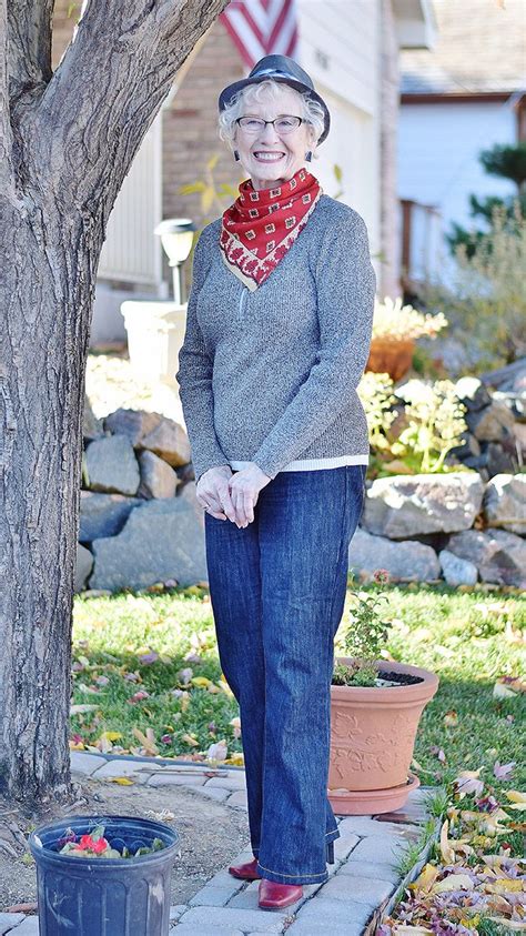 Wearing Scarves Is A Fun Part Of Fashion For Women Over 60 Fashion