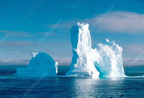 Antarctic Icebergs - Stock Image - C004/5424 - Science Photo Library