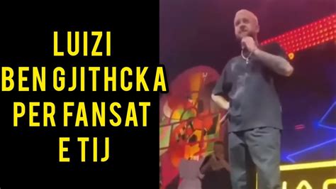 Luizi i shpëton jetën fansit gjatë koncertit Nderpret performancën