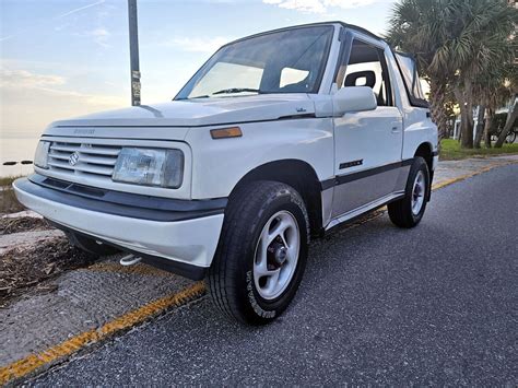 1989 Suzuki Sidekick JLX 1 6L Automatic 4x4 Convertible For Sale