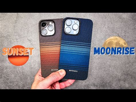 Pitaka Magez Sunset Moonrise Cases For Iphone Pro Max Youtube