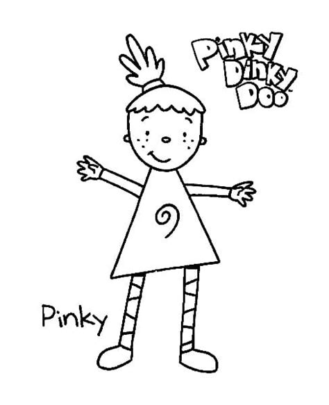 Dibujos De Pinky Dinky Doo Para Colorear Para Colorear Pintar E