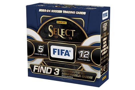 2023 24 Panini Select FIFA Soccer Trading Card Box Hobby