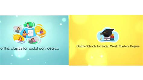 Online Schools For Social Work Masters Degree Online Classes For