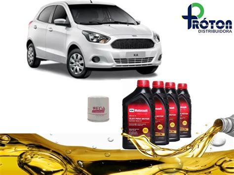 Kit Troca De Óleo 5w30 Ford Ka 1 0 1 5 Flex 2014 A 2015 R 185 90 em