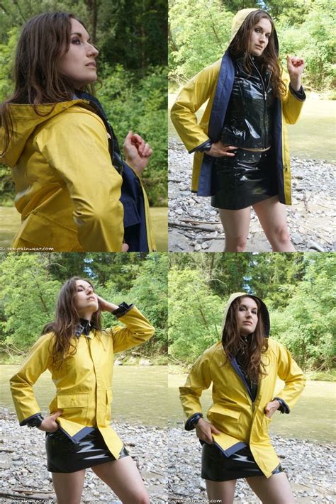 A Friesennerz Vamp 28 Pics Xyrainwearonline Rubber Mackintosh Yellow Raincoat