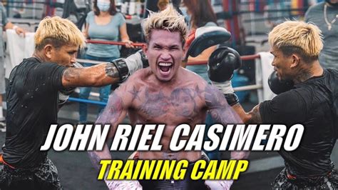 John Riel Casimero Training Camp Youtube