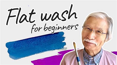 Eng Sub Flat Wash Technique Dos And Donts Watercolor For Beginners