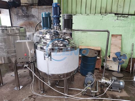 Leno Price Liquid Emulsify Reactor Homogenizer Tank Agitator Electric