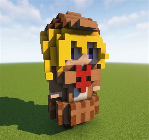 Amelia Watson Tiny Statue Minecraft Map