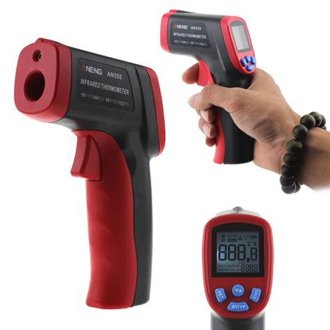 Handheld Laser Lcd Digital Ir Infrared Thermometer Non Contact Temperature Meter Test Gun Point