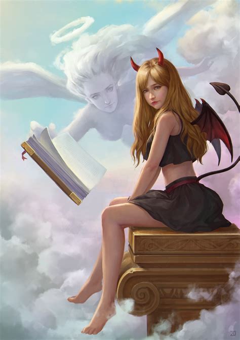 Wallpaper Illustration Fantasy Art Anime Demon Mythology