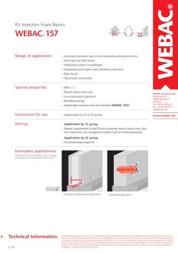 All Webac Catalogs And Technical Brochures