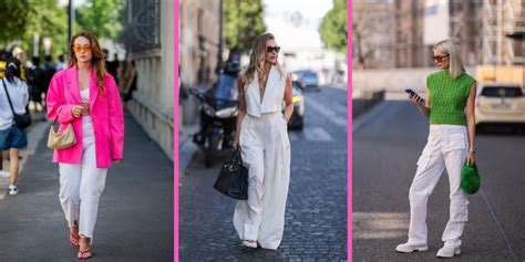 Comment Porter Le Pantalon Blanc Marie Claire