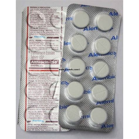 Althrocin 250 Mg Reynoldmeds