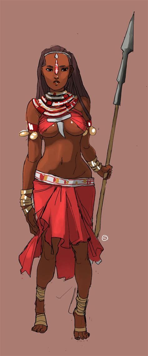 Pin On Black Female Fantasy Characters