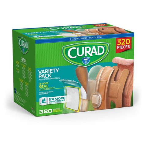 Curad Adhesive Bandage Variety Pack Bandages