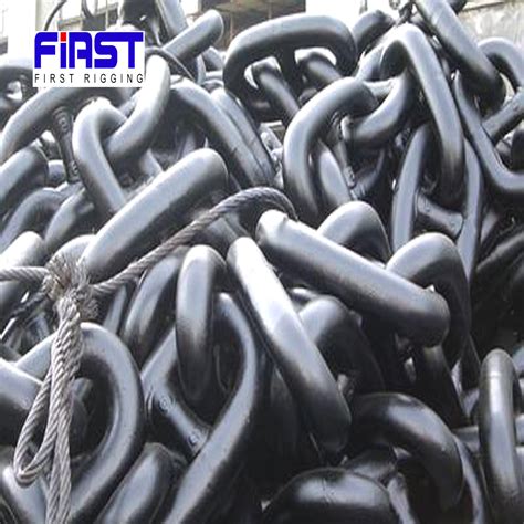 ISO 9001 High Strength Steel Ship Anchor Line China Stud Link Anchor