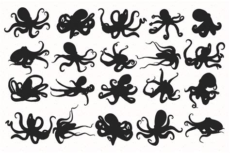 Octopus Silhouette