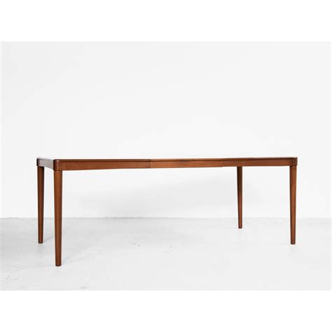 Midcentury Extendable Dining Table In Teak By Hw Klein For Bramin