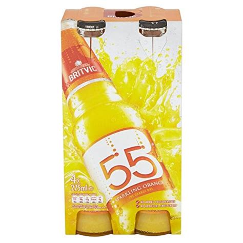 Britvic 55 Orange 4 X 275ml Amazonde Lebensmittel And Getränke