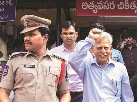 Bhima Koregaon Case Sc Grants Bail To Poet Vararara Rao On Medical