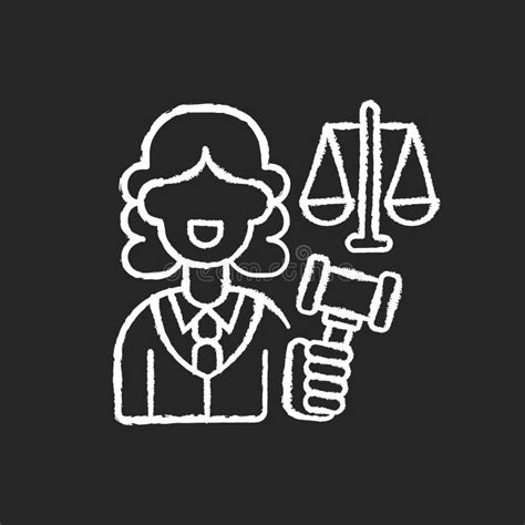 Icono De La Legitimidad Legalidad Y Justicia Ilustración Del Vector