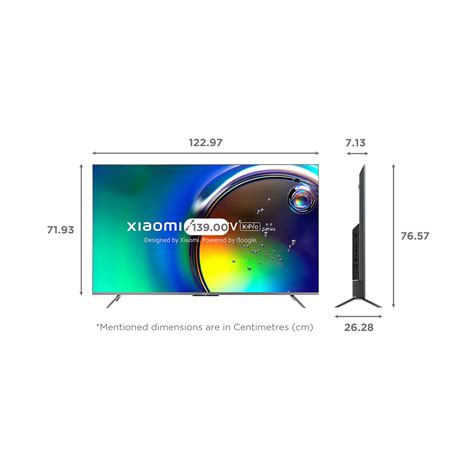 Buy Xiaomi X Pro Series Cm Inch K Ultra Hd Led Google Tv With