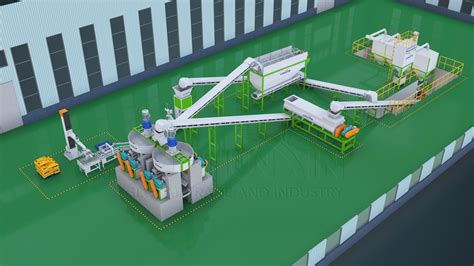 Double Roller Extrusion Granulation Production Line Tfarm