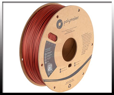 PolyLite Metallic Red PLA Pro 1 75mm 3DEA