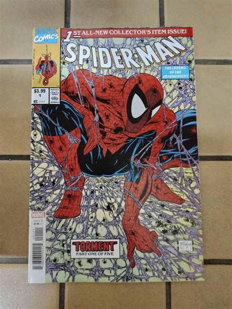 Spiderman Facsimile Edition Todd Mcfarlane Cover Art Marvel