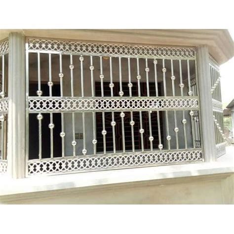 Stainless Steel Balcony Grill At Rs 500 Running Feet SS Balcony Grill